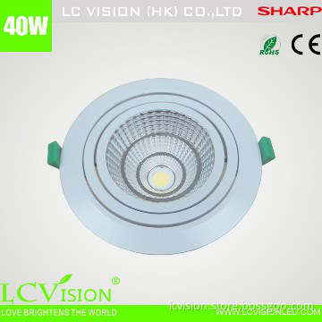 40W SHARP COB LED Down Light/3900lm